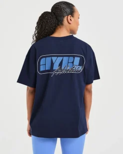 Athletics Retro Oversized T Shirt