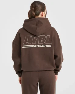 Athletics Track Oversized Hoodie