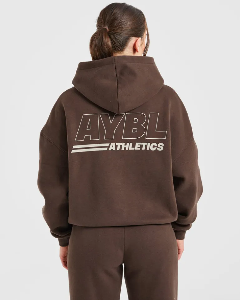 Athletics Track Oversized Hoodie