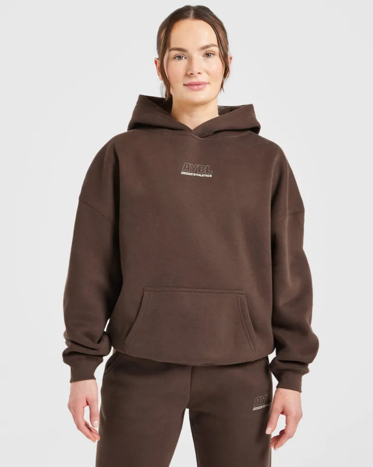 Athletics Track Oversized Hoodie