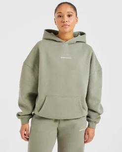 Athletics Track Oversized Hoodie