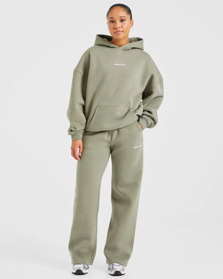 Athletics Track Oversized Hoodie