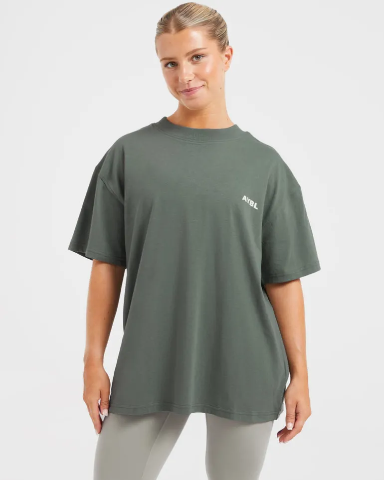 AYBL Lift Italic Oversized T Shirt