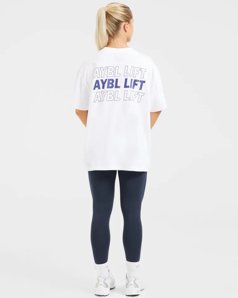 AYBL Lift Italic Oversized T Shirt