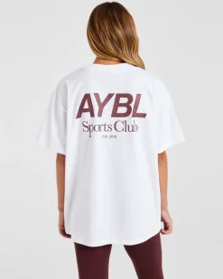 AYBL Sports Club Oversized T Shirt