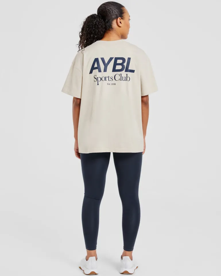 AYBL Sports Club Oversized T Shirt