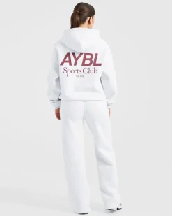 AYBL Sports Club Oversized Straight Leg Joggers