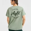 Body Achieve Mind Believe Oversized T Shirt