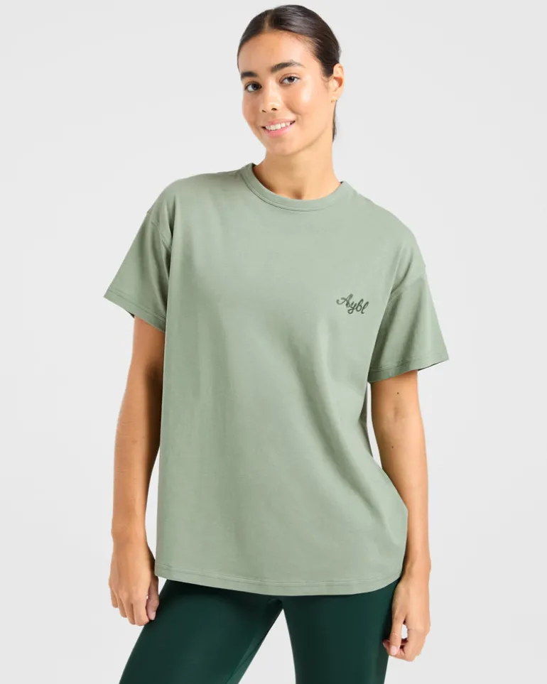 Body Achieve Mind Believe Oversized T Shirt