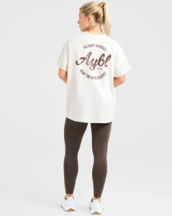 Body Achieve Mind Believe Oversized T Shirt