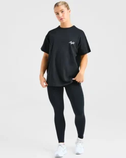 Body Achieve Mind Believe Oversized T Shirt