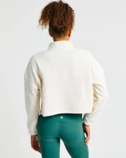 Effortless Oversized Crop Fleece