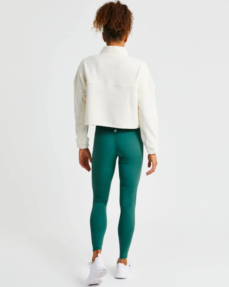 Effortless Oversized Crop Fleece