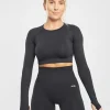 Empower Seamless Long Sleeve Crop Top