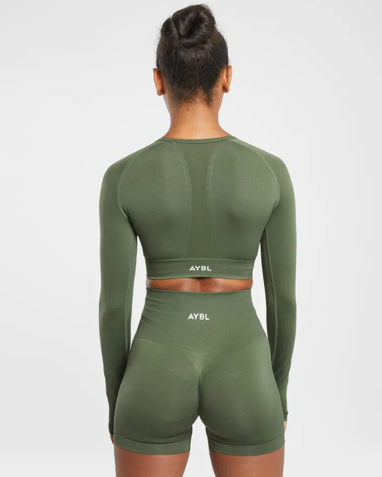 Empower Seamless Long Sleeve Crop Top