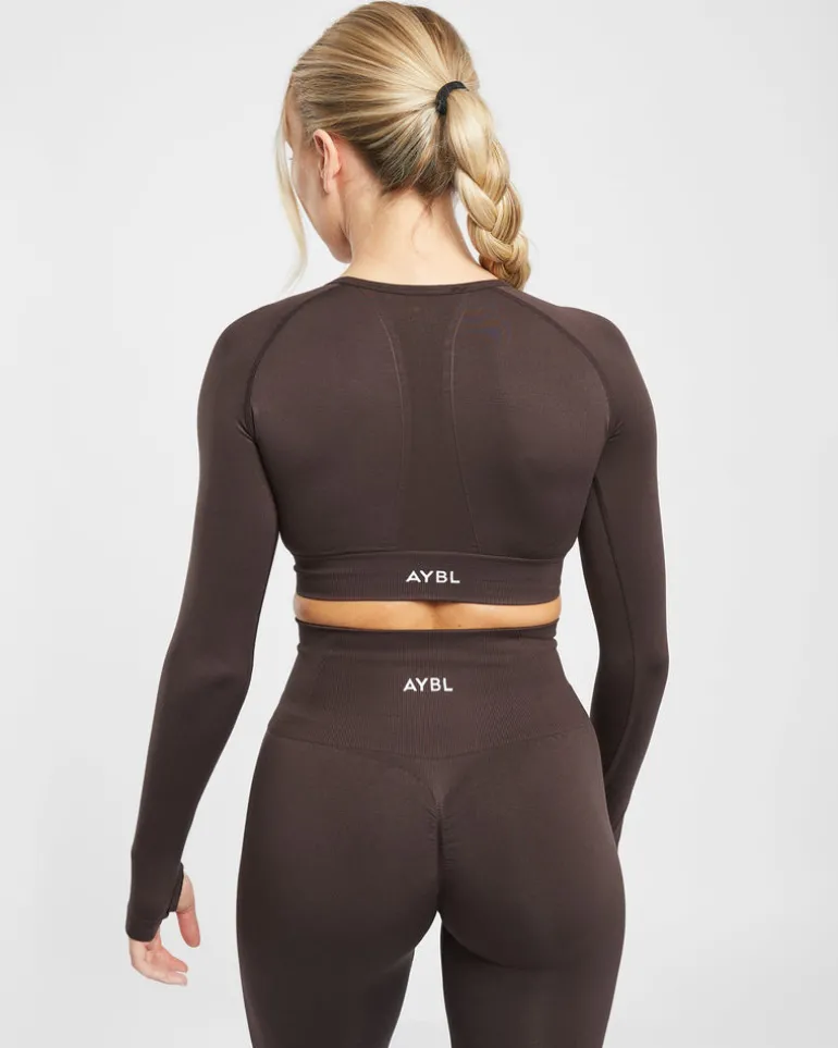Empower Seamless Long Sleeve Crop Top