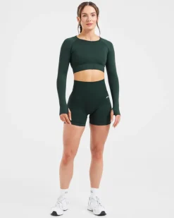 Empower Seamless Long Sleeve Crop Top