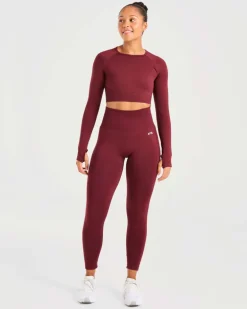Empower Seamless Long Sleeve Crop Top