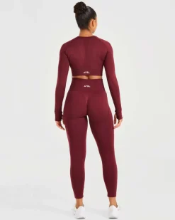 Empower Seamless Long Sleeve Crop Top