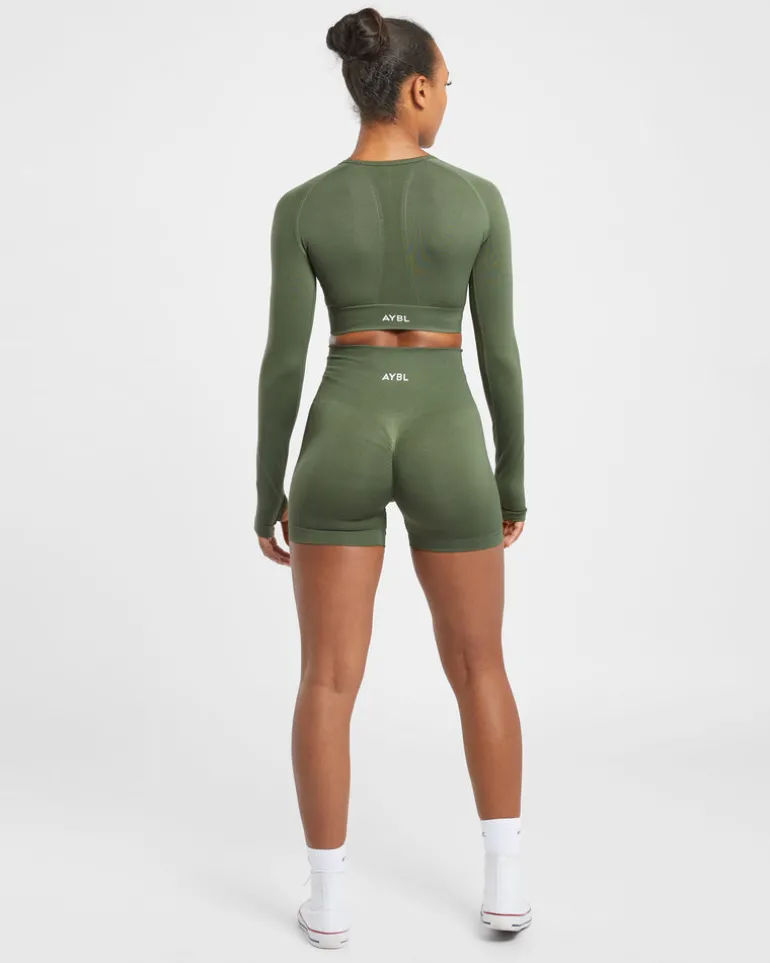 Empower Seamless Long Sleeve Crop Top