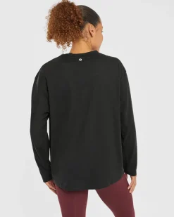 Essential Oversized Long Sleeve T Shirt