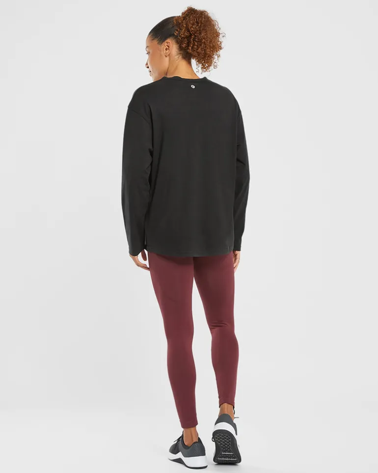 Essential Oversized Long Sleeve T Shirt
