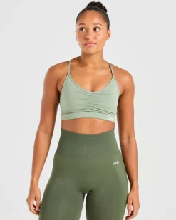 Essential Ruched Sports Bra