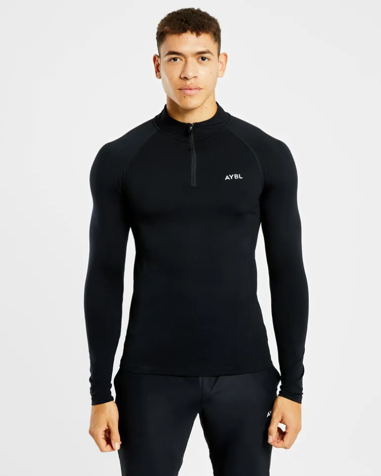 Essential Seamless 1/4 Zip Pullover