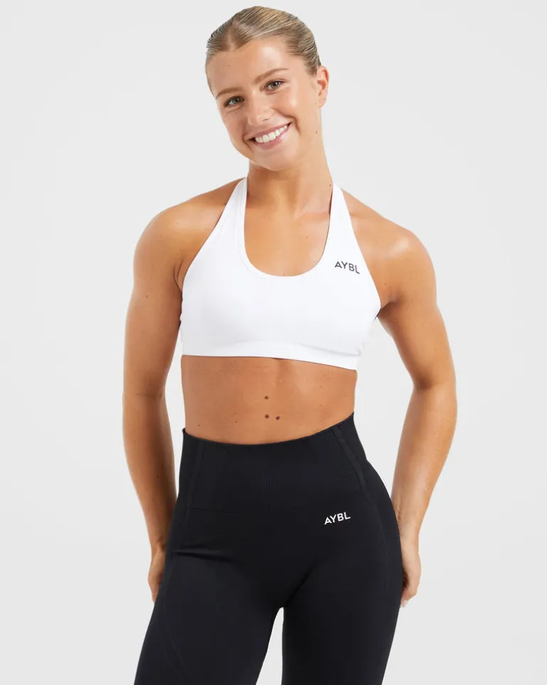 Essential Seamless Halterneck Sports Bra