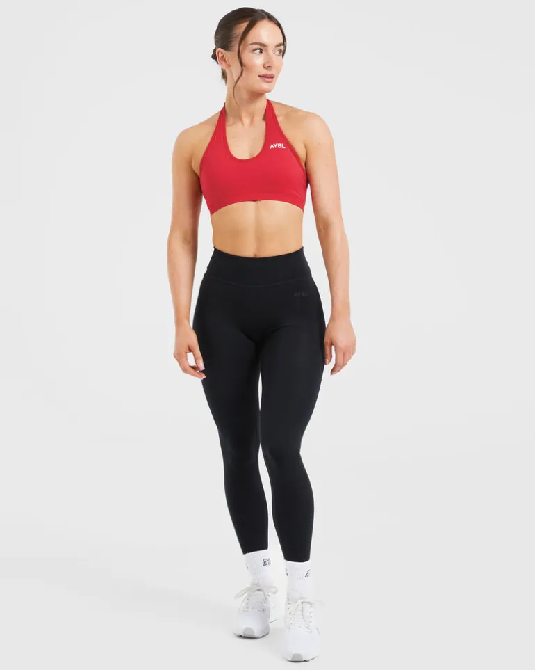 Essential Seamless Halterneck Sports Bra
