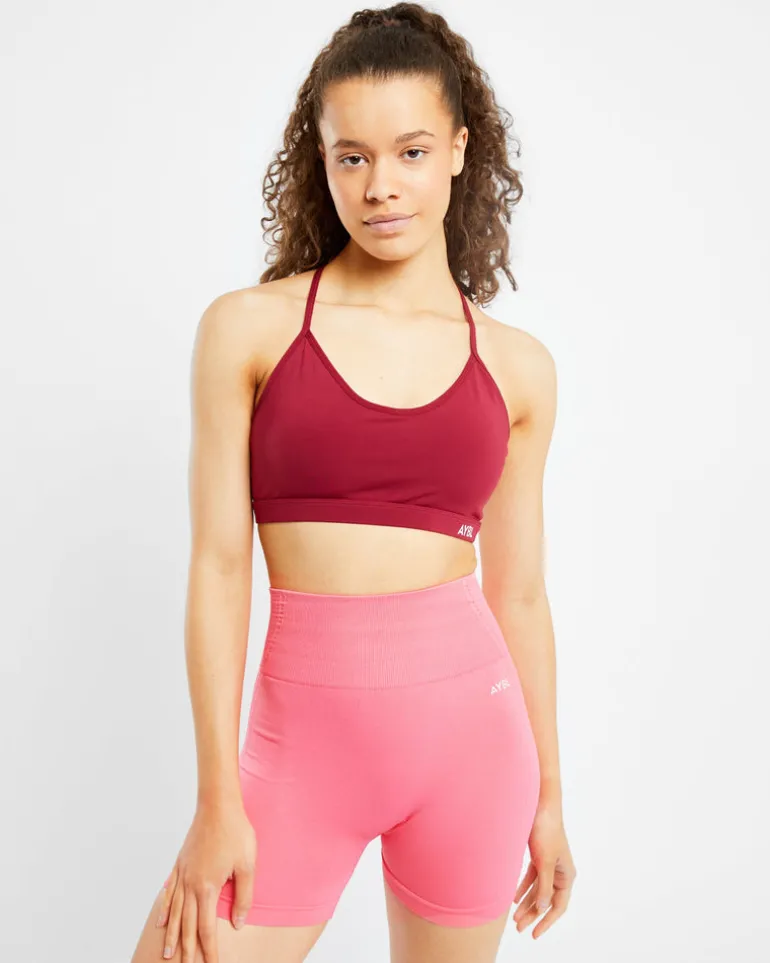 Essential V Neck Sports Bra