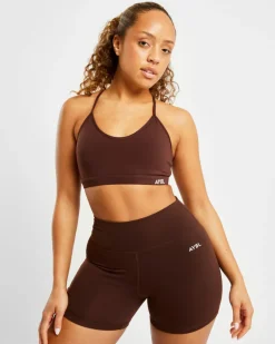 Essential V Neck Sports Bra