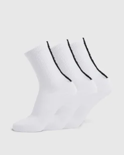 Everyday Back Stripe Crew Socks (3 Pack)