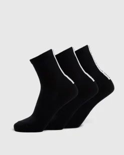 Everyday Back Stripe Crew Socks (3 Pack)