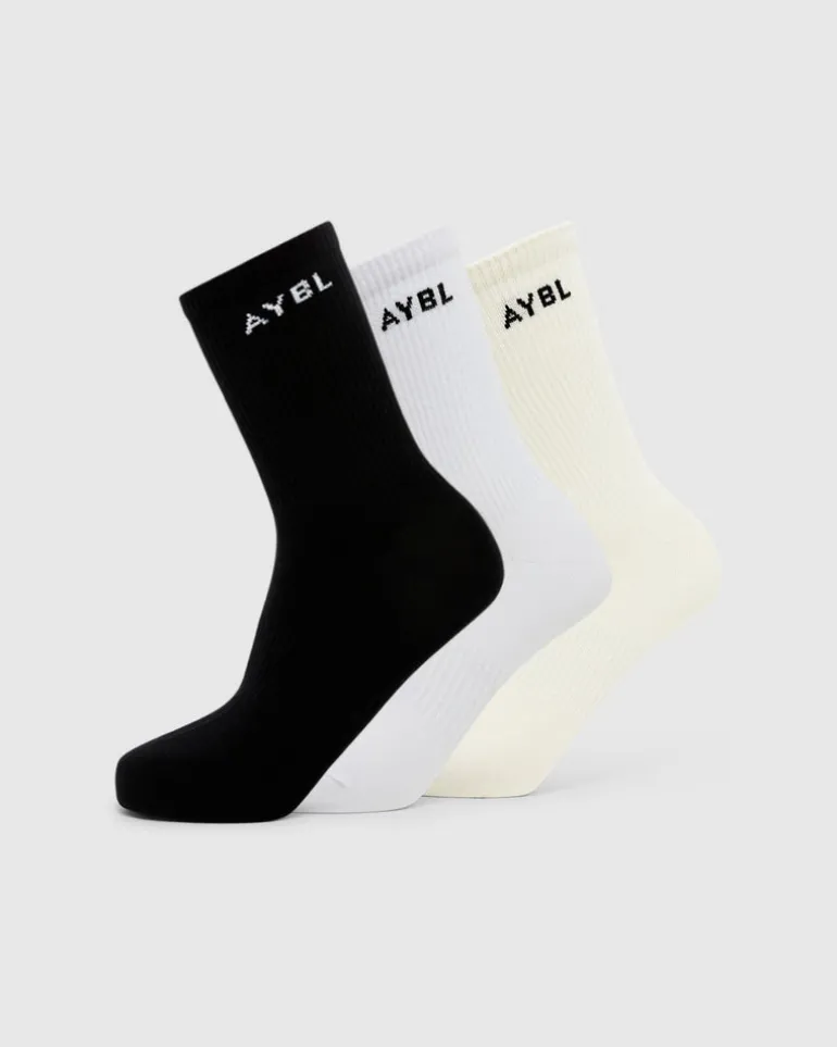 Everyday Crew Socks (3 Pack)