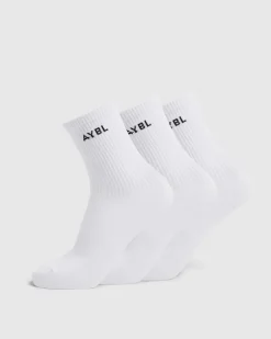 Everyday Crew Socks (3 Pack)