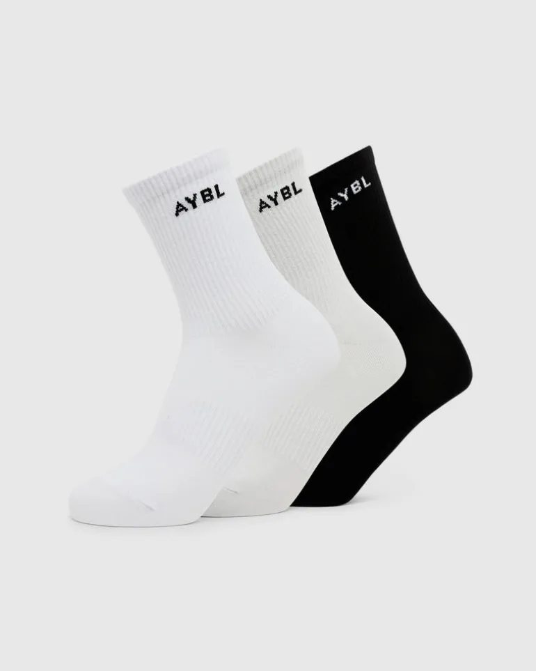 Everyday Crew Socks (3 Pack)