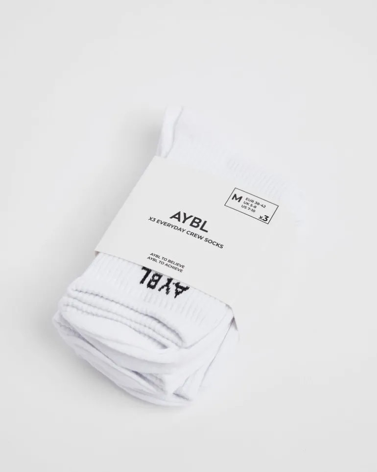 Everyday Crew Socks (3 Pack)