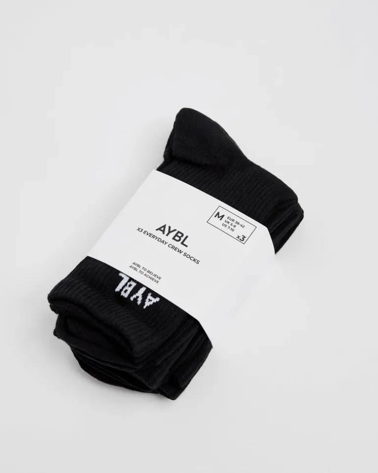 Everyday Crew Socks (3 Pack)