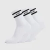 Everyday Double Stripe Crew Socks (3 Pack)