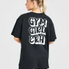 Gym Girl Era Oversized T Shirt