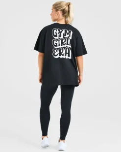 Gym Girl Era Oversized T Shirt