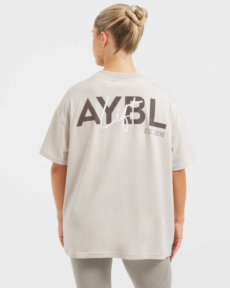 Lift Graphic Oversized T Shirt