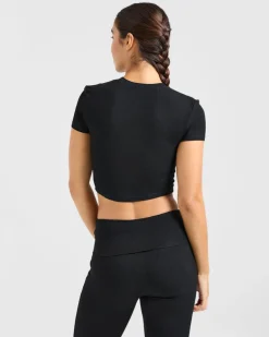 Lounge Ribbed T Shirt