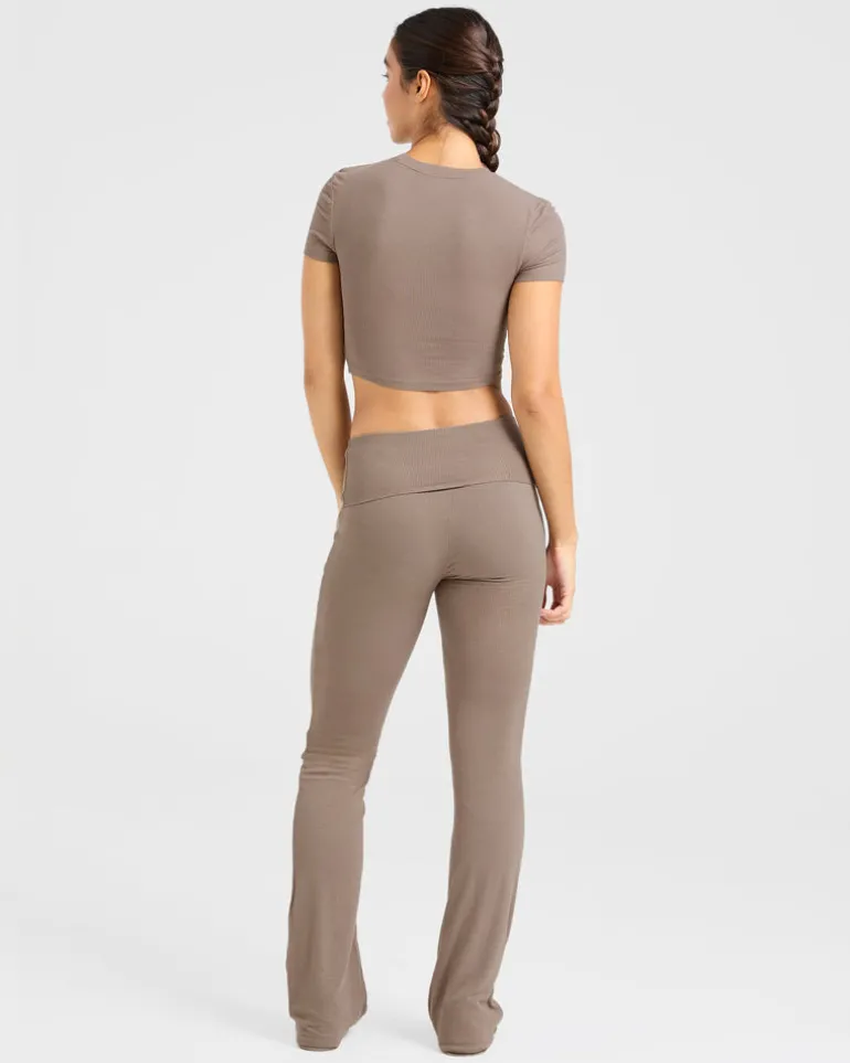 Lounge Ribbed T Shirt