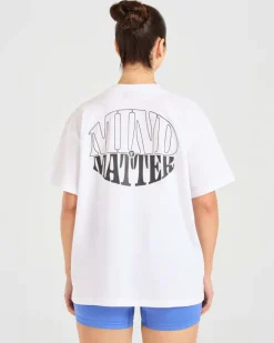 Mind Over Matter Oversized T Shirt