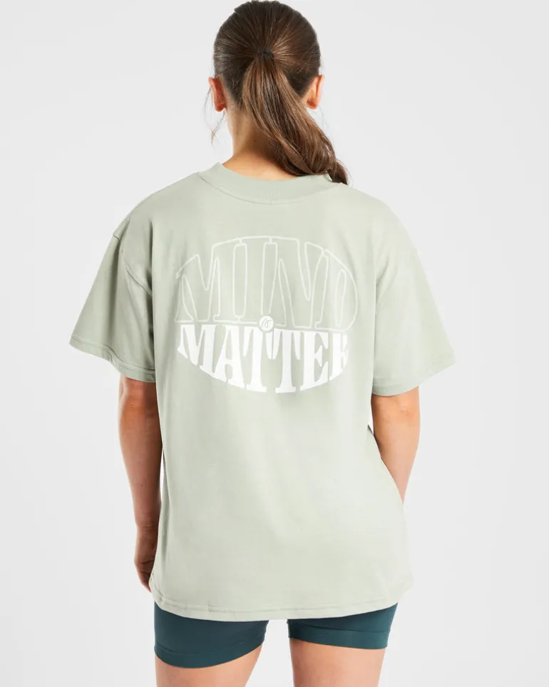 Mind Over Matter Oversized T Shirt