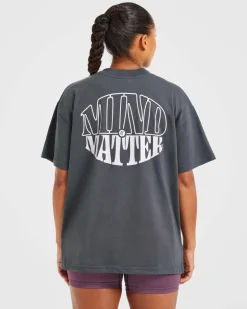 Mind Over Matter Oversized T Shirt