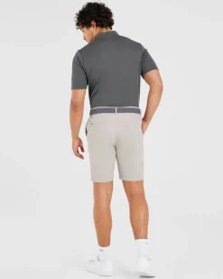 Performance Collarless Polo Shirt