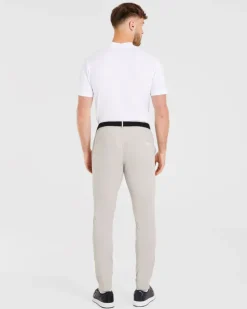 Performance Collarless Polo Shirt